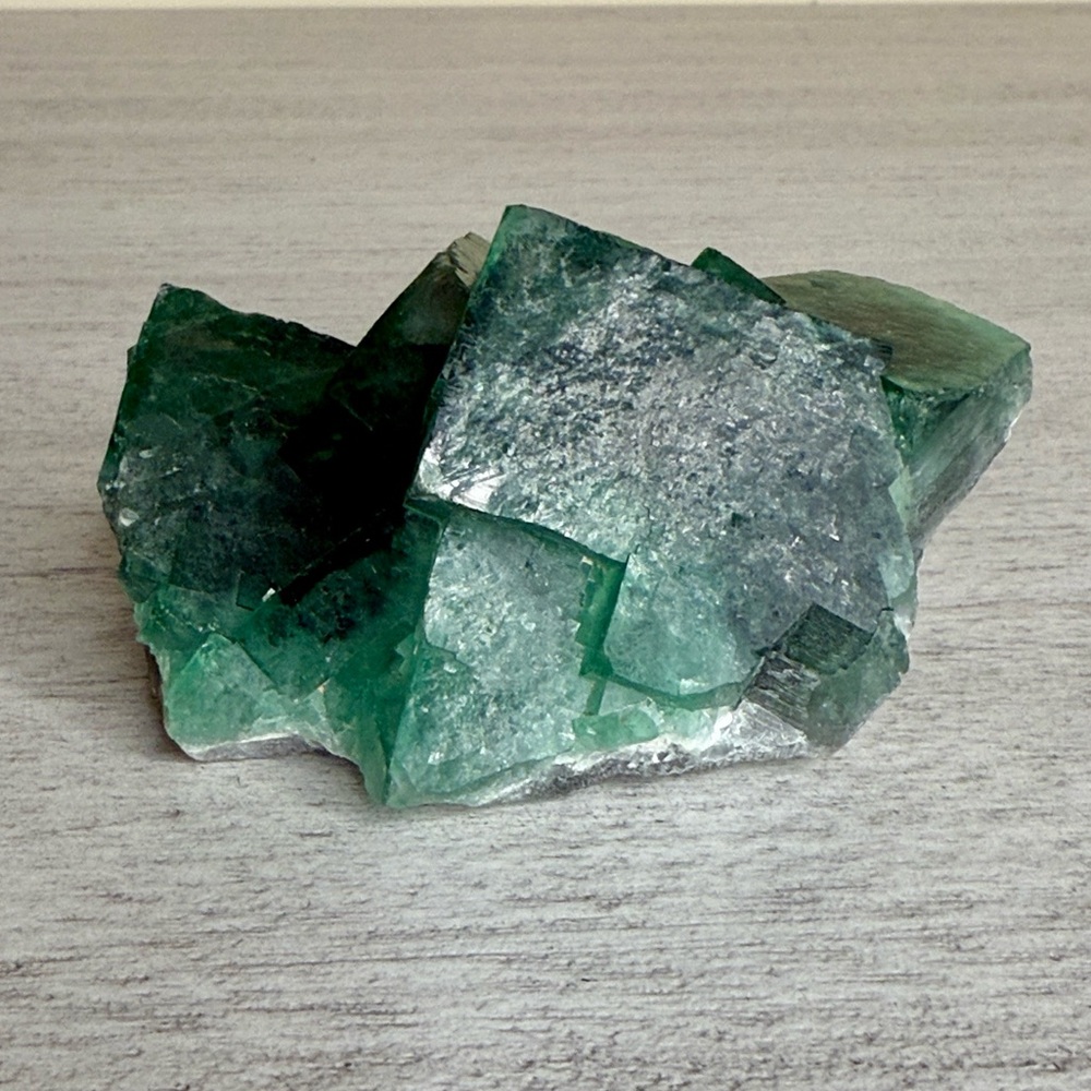 Green Cube Fluorite Raw Specimen - Picture 7 of 10